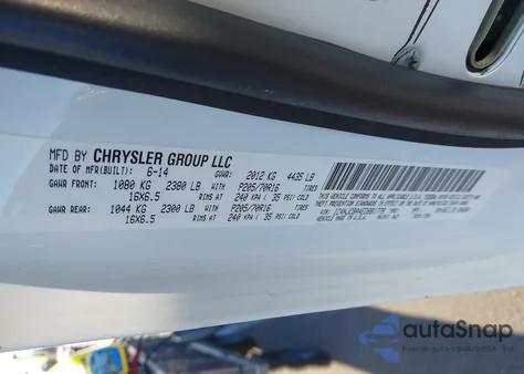 2014 Jeep Compass Sport из США, поврежденный, VIN 1C4NJCBA4ED881778